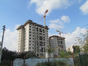 פרוייקט בנייה חדש בשכונת רמת אלישיב.צילום:עמיעד טאוב
