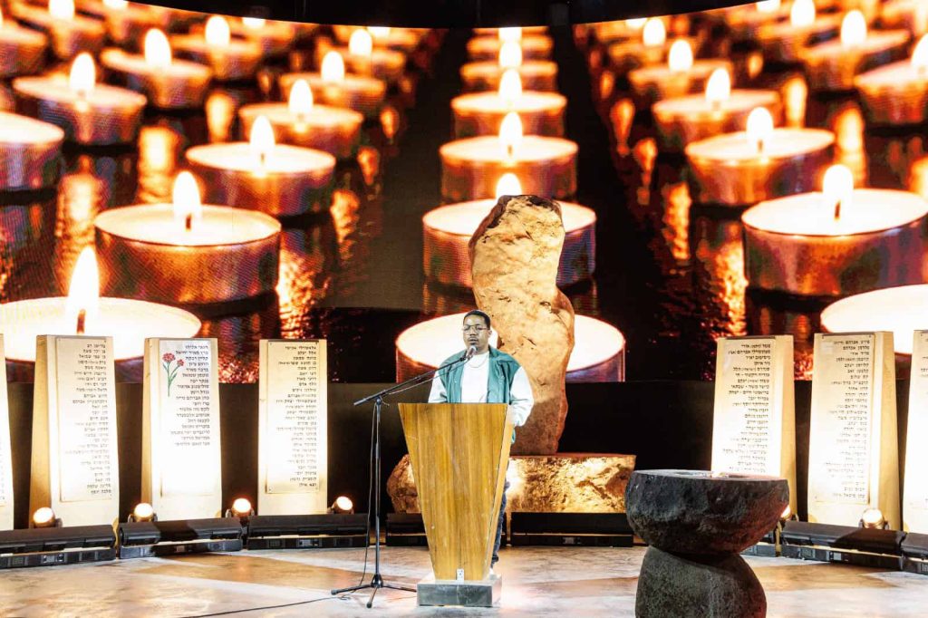 טקס יום הזיכרון בלוד