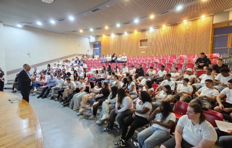 אגף החינוך בלוד השיק את תכנית המנהיגות “הנני” לזכר נווה לקס הי”ד