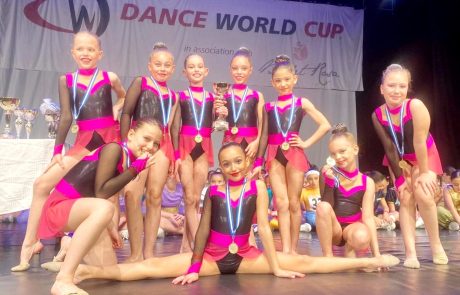 רקדניות סטודיו “ספקטור דנסינג” זכו במקום הראשון במוקדמות גביע העולם בריקוד