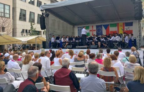 תזמורת הנוער של לוד חזרה מסיבוב הופעות בפראג