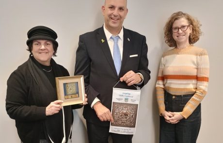 לוד בחיבור מיוחד: ראש העיר נפגש עם בכירי הפדרציה היהודית