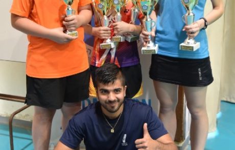 הצלחה לשחקני לוד באליפות ישראל לנוער בבדמינטון – 2017