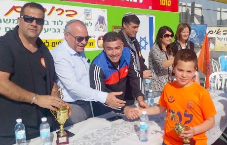 מקסים לוי הנכד זכה בגביע בטורניר לזכר ראש העיר המיתולוגי