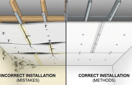 טעויות נפוצות בבניית תקרות גבס ואיך להימנע מהן?