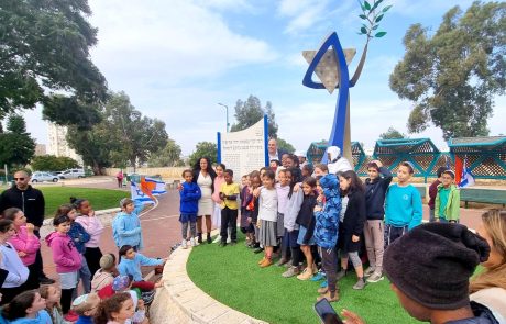 נחנכה בלוד האנדרטה לזכר יהודי אתיופיה שנספו בדרכם לישראל