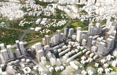 תכנית התחדשות חדשה למרכז העיר: 3,570 יחידות דיור, 70,000 מ”ר למסחר והפרדה מפלסית נוספת שתחבר את שני חלקי העיר