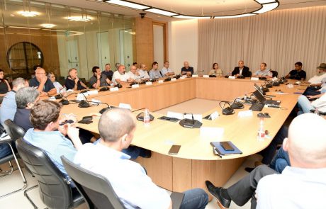 בכירי המשק בישראל הביעו אמון בעיר לוד בפגישה שהתקיימה עם ראש העיר רביבו