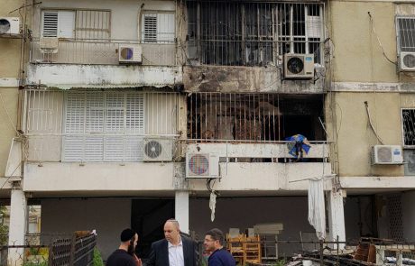 פרטים חדשים על השריפה בדירת מגורים ברחוב זבוטינסקי בעיר